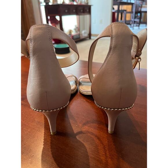 Coach Maude Two Piece Kitten Heel Dress Sandals Size 9.5 - Picture 8 of 12